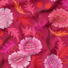 Pink Floral Fabric Online Australia Shop cotton linen knit