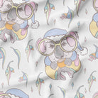 Pastel wombat Fabric