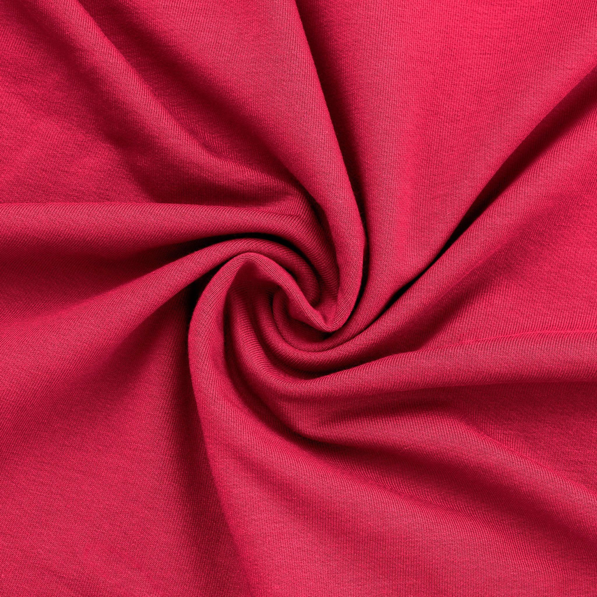 Cotton Lycra Viva Magenta Australian Milled Fabric