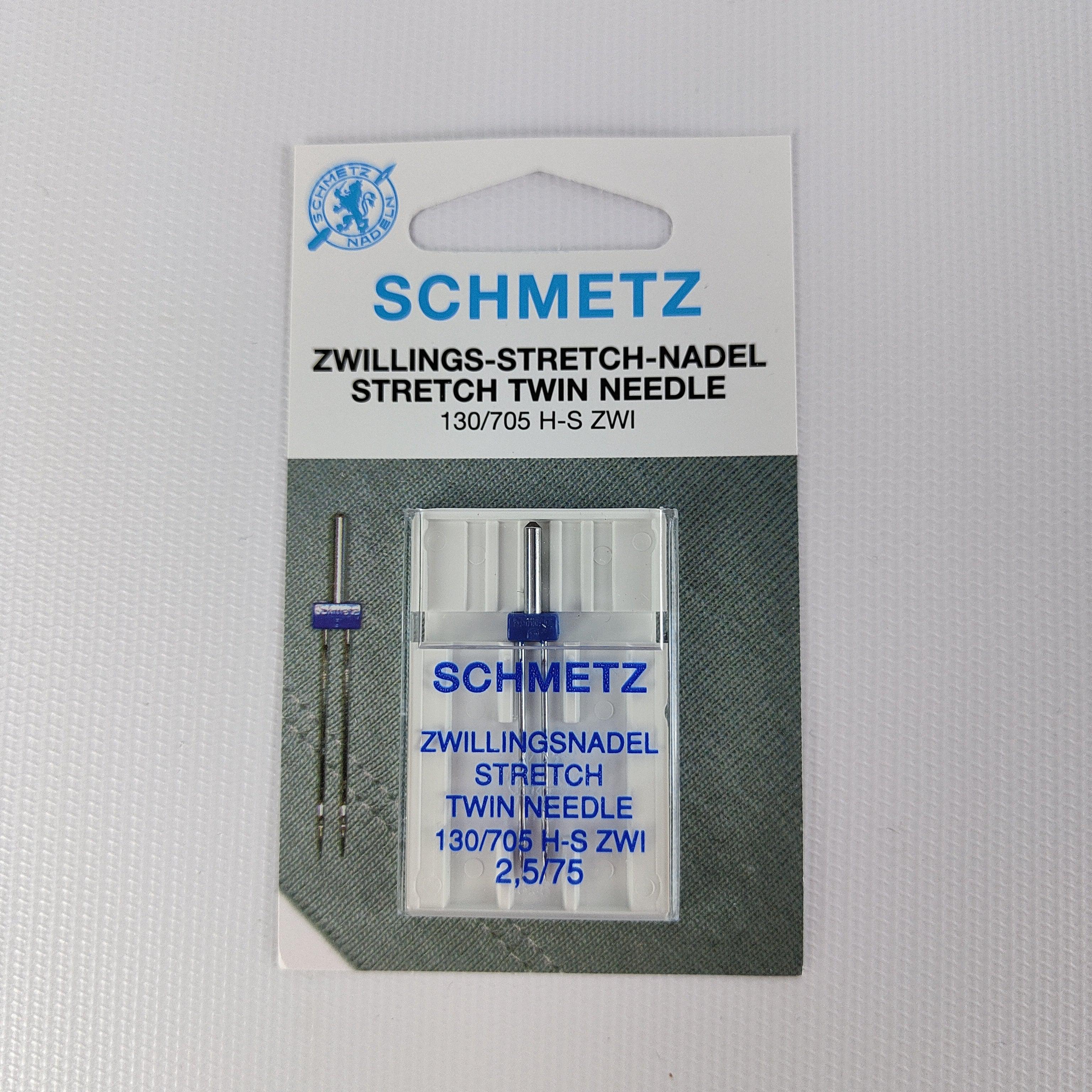 Schmetz Stretch Twin Needle 2.5/75 - Melco Fabrics