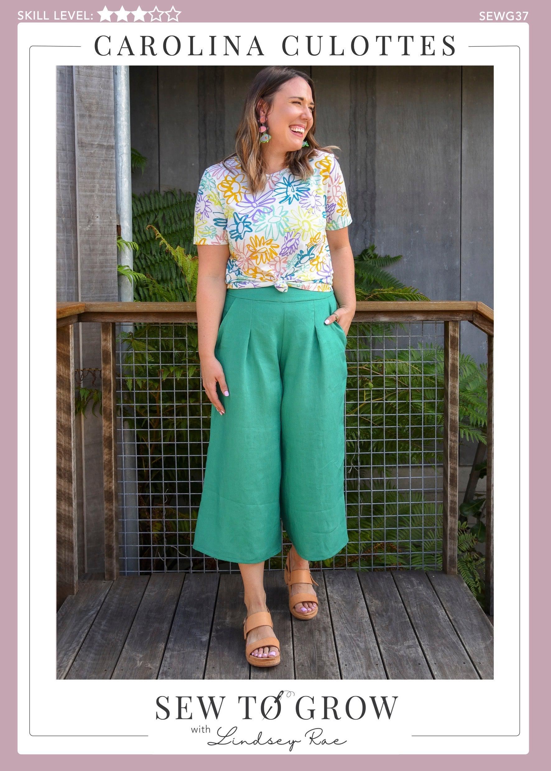 Carolina Culottes - PDF Sewing Pattern