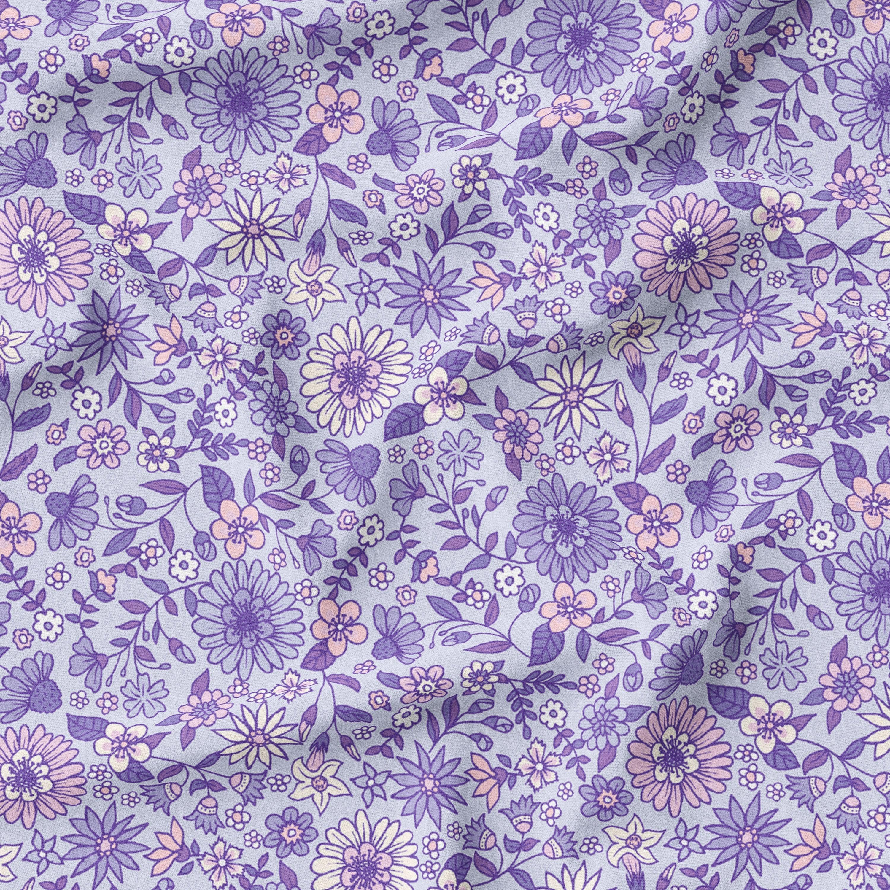 Whispering Wildflower Wisteria-Melco Fabrics-online-fabric-shop-australia