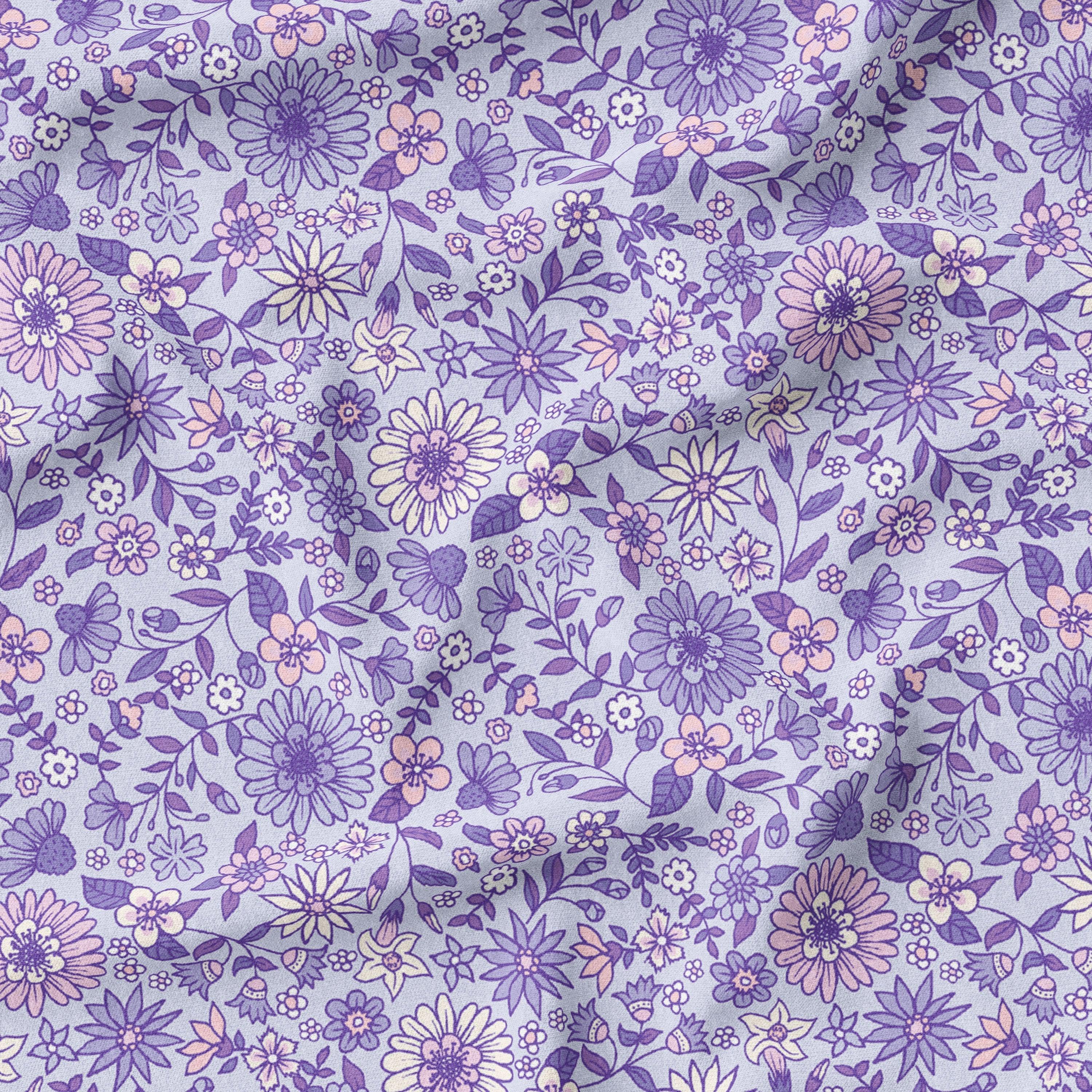 Whispering Wildflower - Boho Floral Fabric