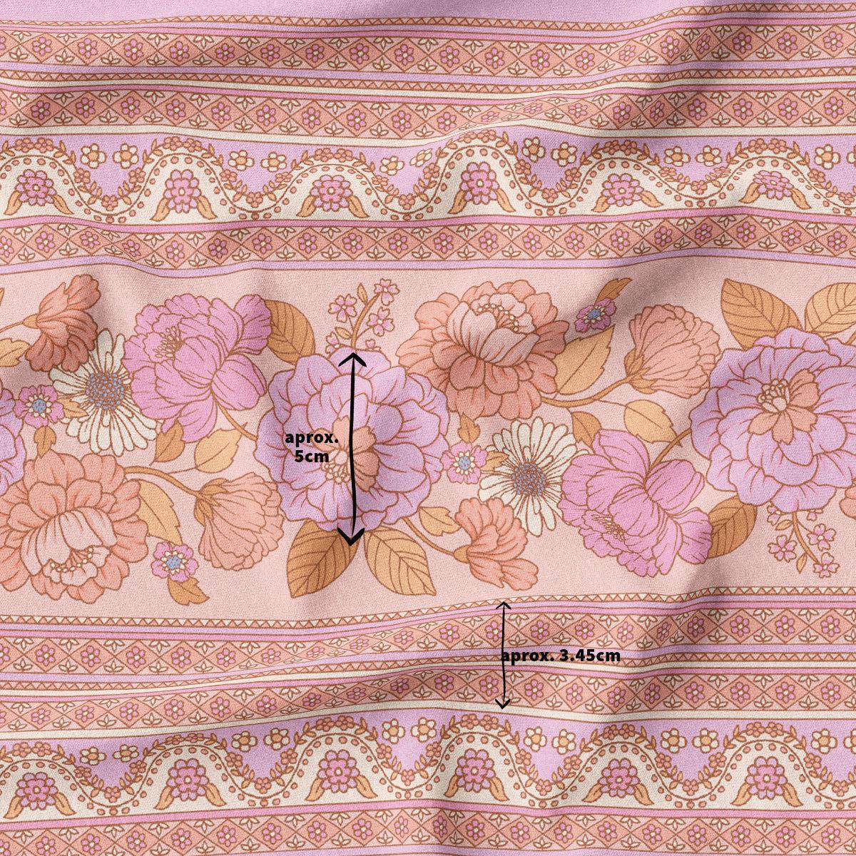 Bohemian Bloom Pastel-Melco Fabrics-online-fabric-shop-australia