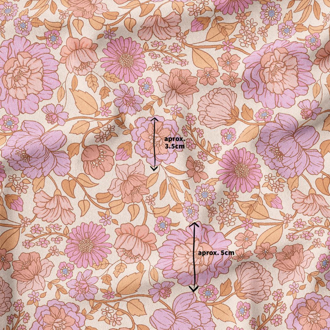 Bohemian Bloom Pastel-Melco Fabrics-online-fabric-shop-australia