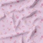 Dainty Spaced Floral - Lilac Pink-Melco Fabrics-online-fabric-shop-australia