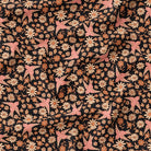 Little Birdie Floral - Black Sand-Melco Fabrics-online-fabric-shop-australia