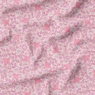Little Birdie Floral - Lilac Pink-Melco Fabrics-online-fabric-shop-australia