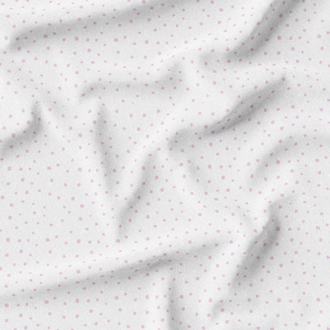 Ditsy Dots - Lilac Pink-Melco Fabrics-online-fabric-shop-australia