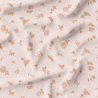 Dainty Spaced Floral - Lavender Cream-Melco Fabrics-online-fabric-shop-australia