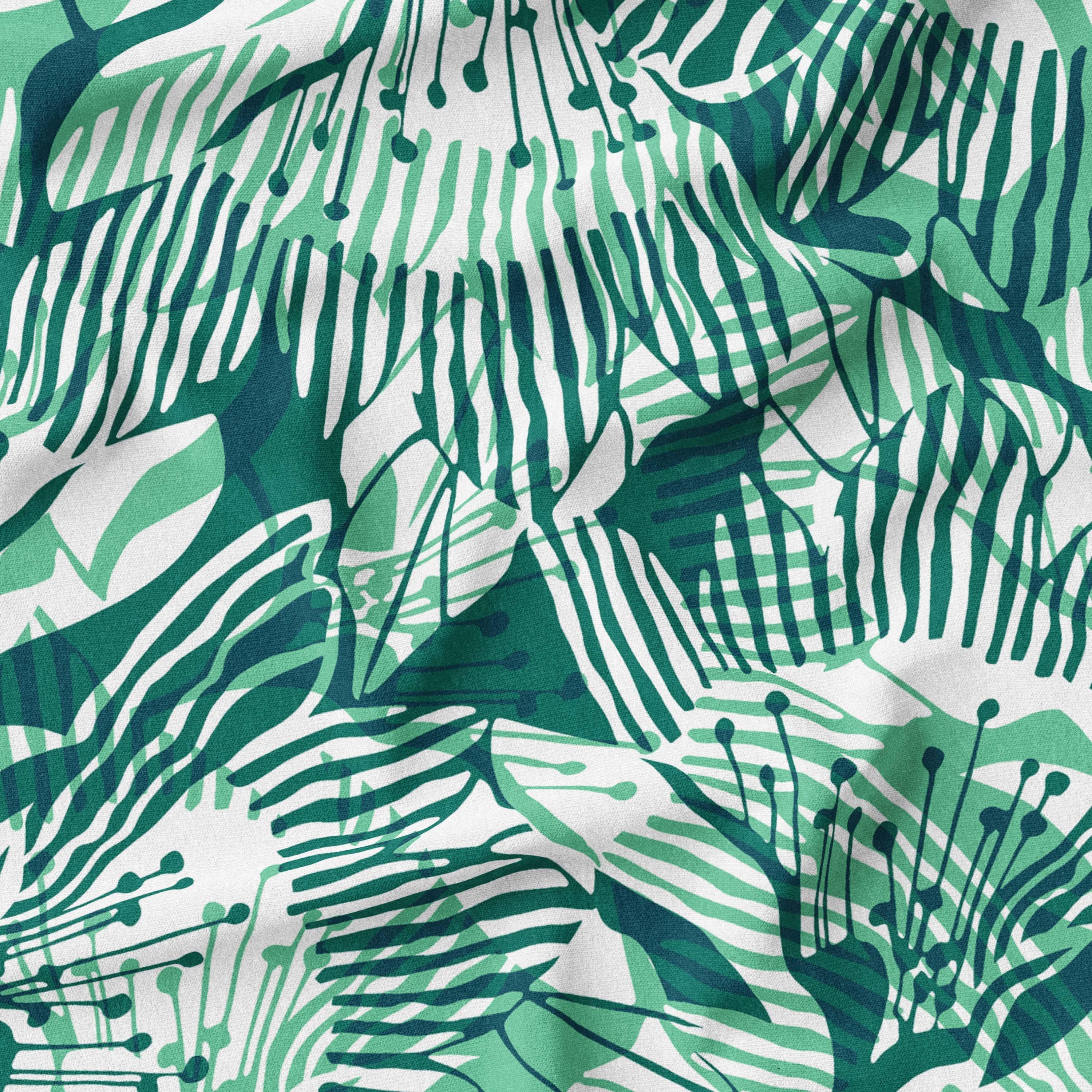melco-fabrics-online-fabric-store-print-on-demand-australia-Forest Whisper Abstract Stripe floral - Rachel Parker