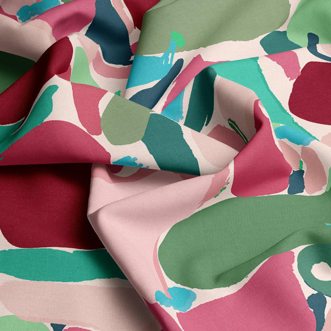 melco-fabrics-online-fabric-store-print-on-demand-australia-Lovely Day Pink - Ellen McKenna