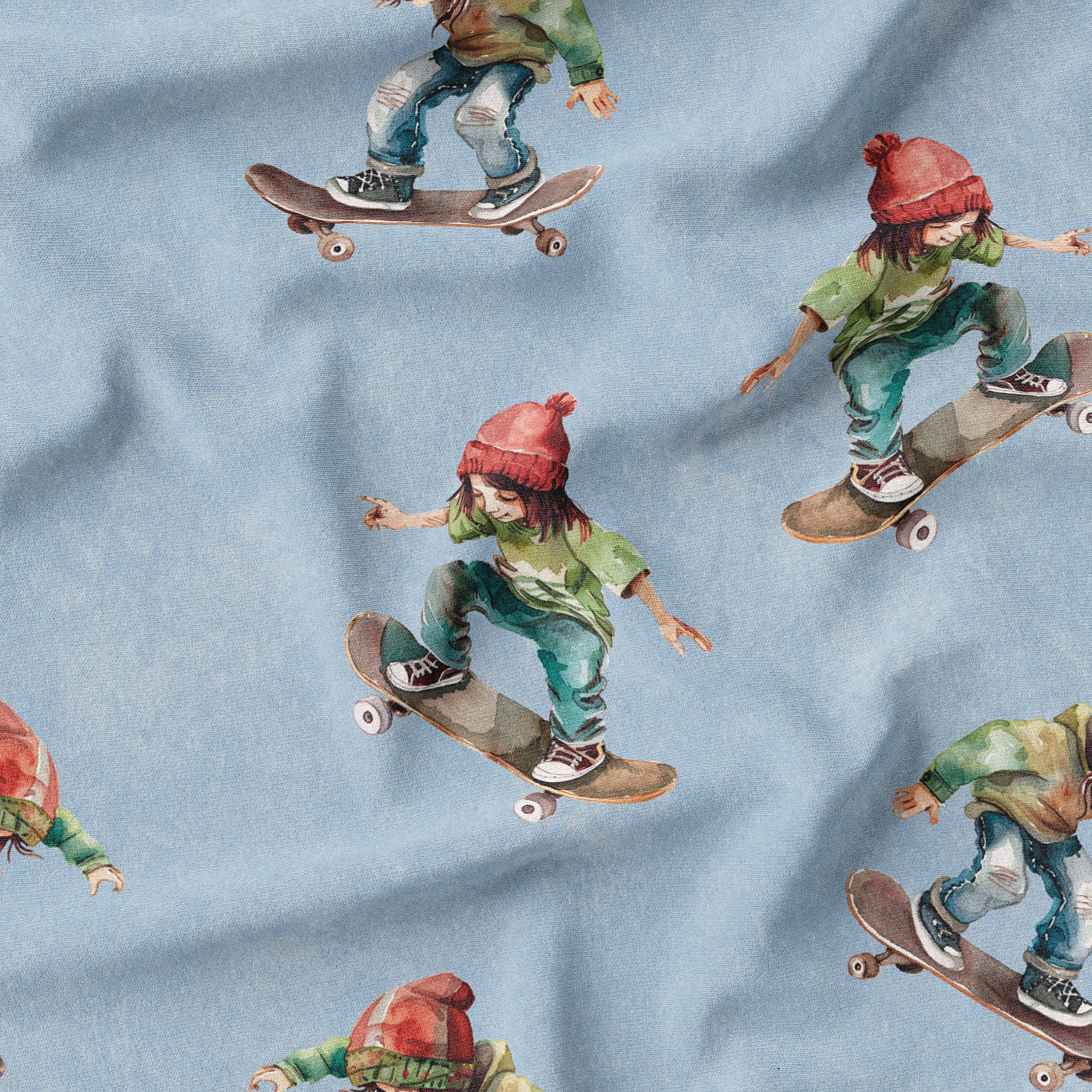 kids skateboard fabric online australia