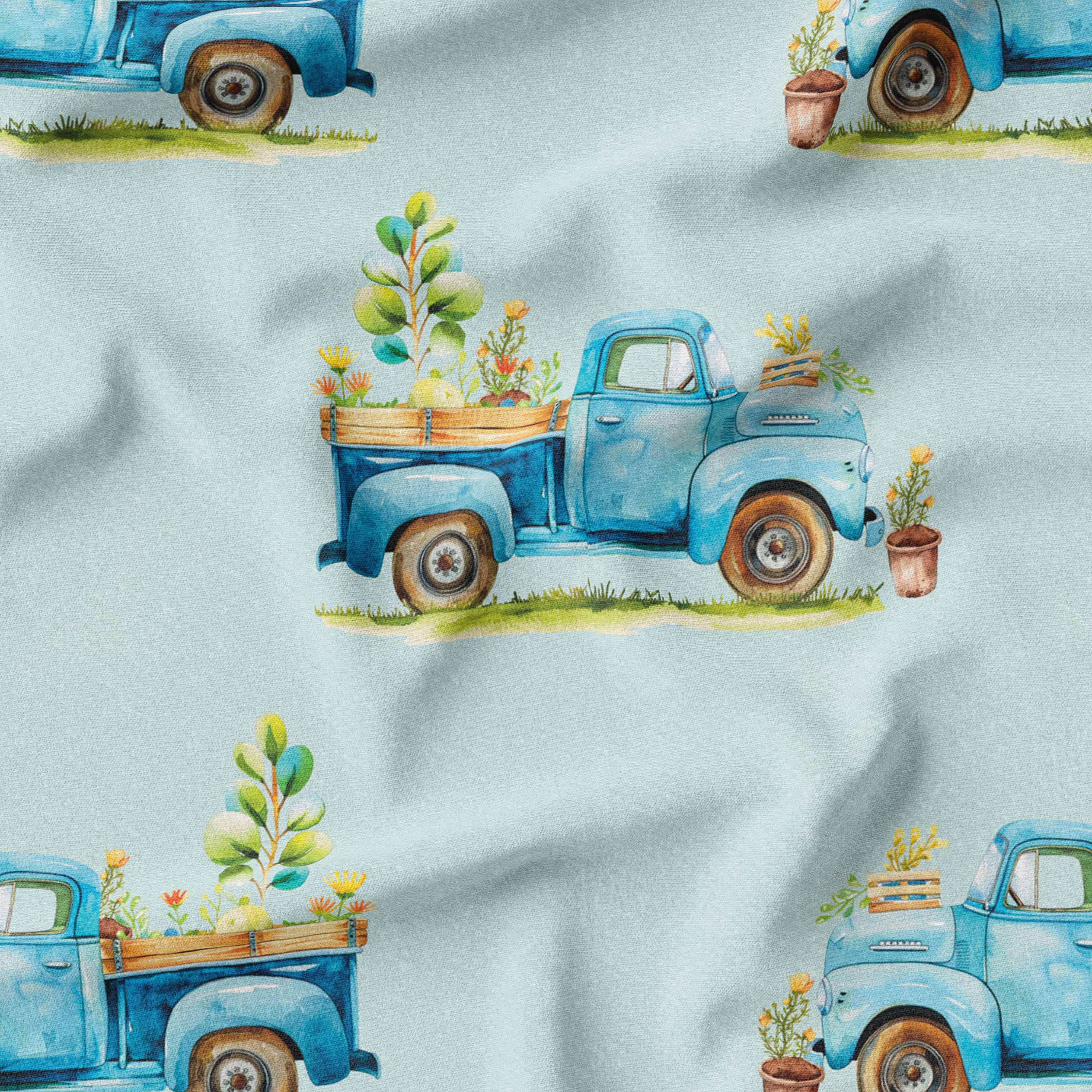 vintage truck fabric online australia